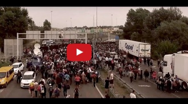Így foglalják el Európát a bevándorlással - VIDEÓ!
