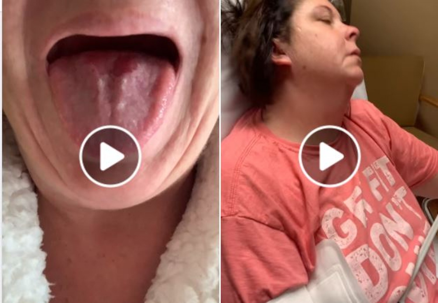 Az oltása utáni mellékhatásokról készített videót a nővér
